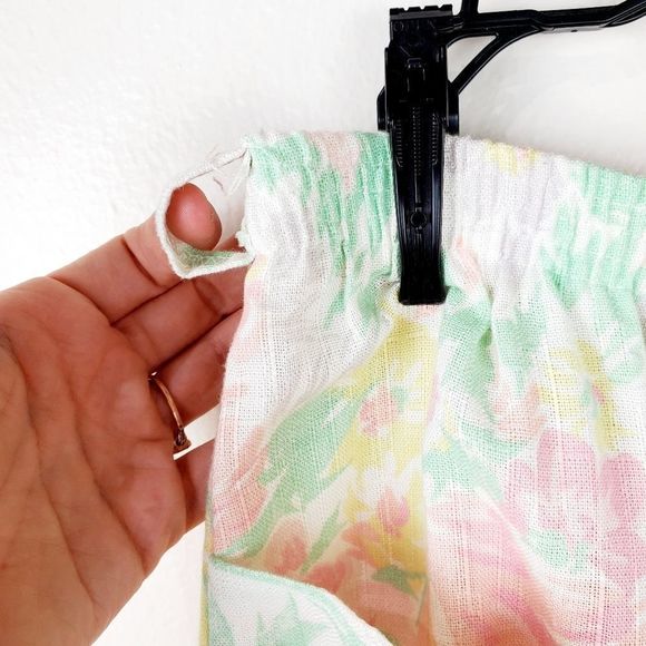 Vintage Medium Pastel Floral Skirt - Picture 4 of 6